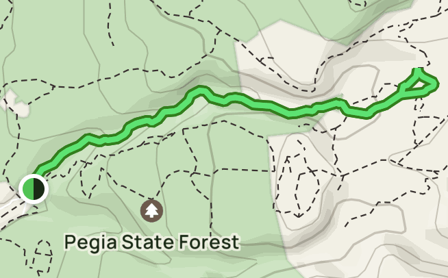 Avakas Gorge Trail Map