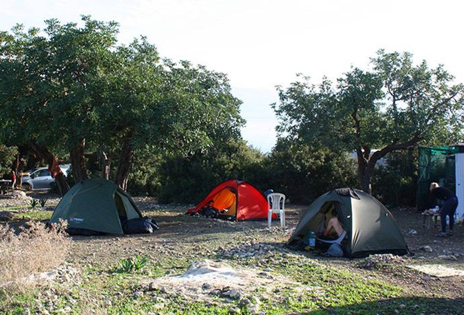 Camping in Akamas