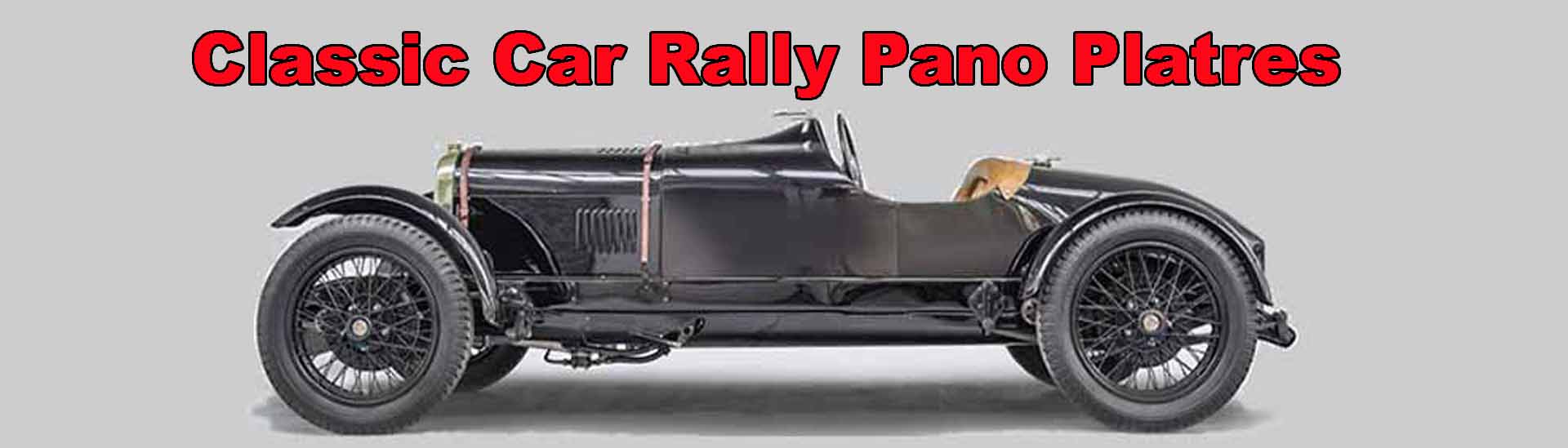 Classic Car Rally Pano Platres