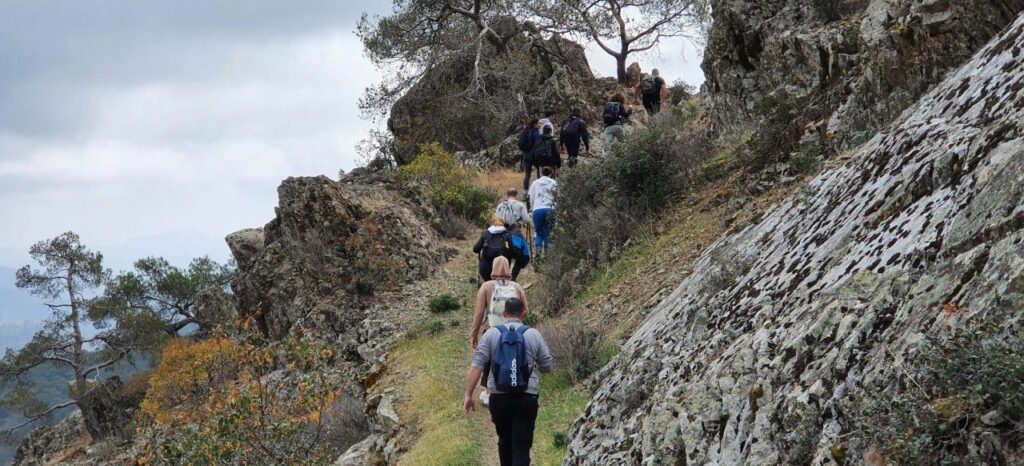 Hiking in Oroklini