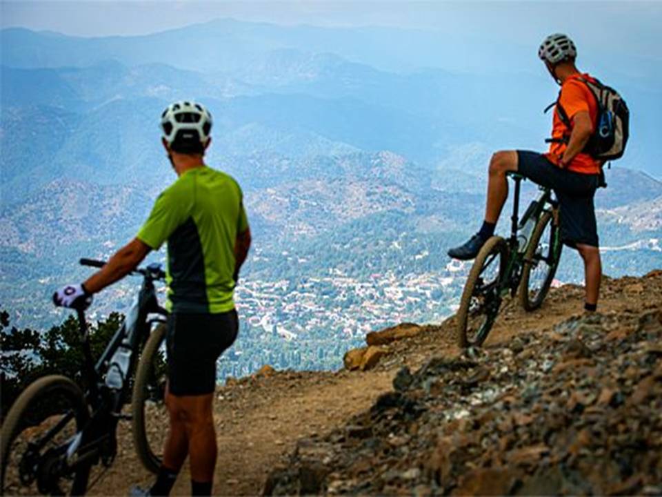 Cycling in Troodos Cyprus