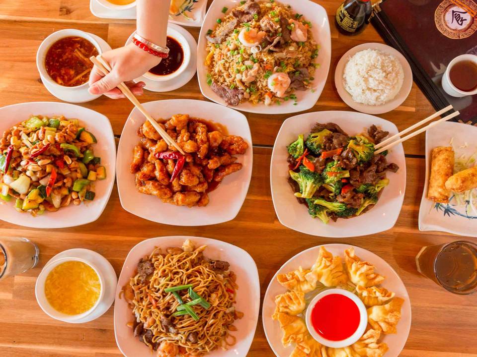 A Selection of Chinese Dishes