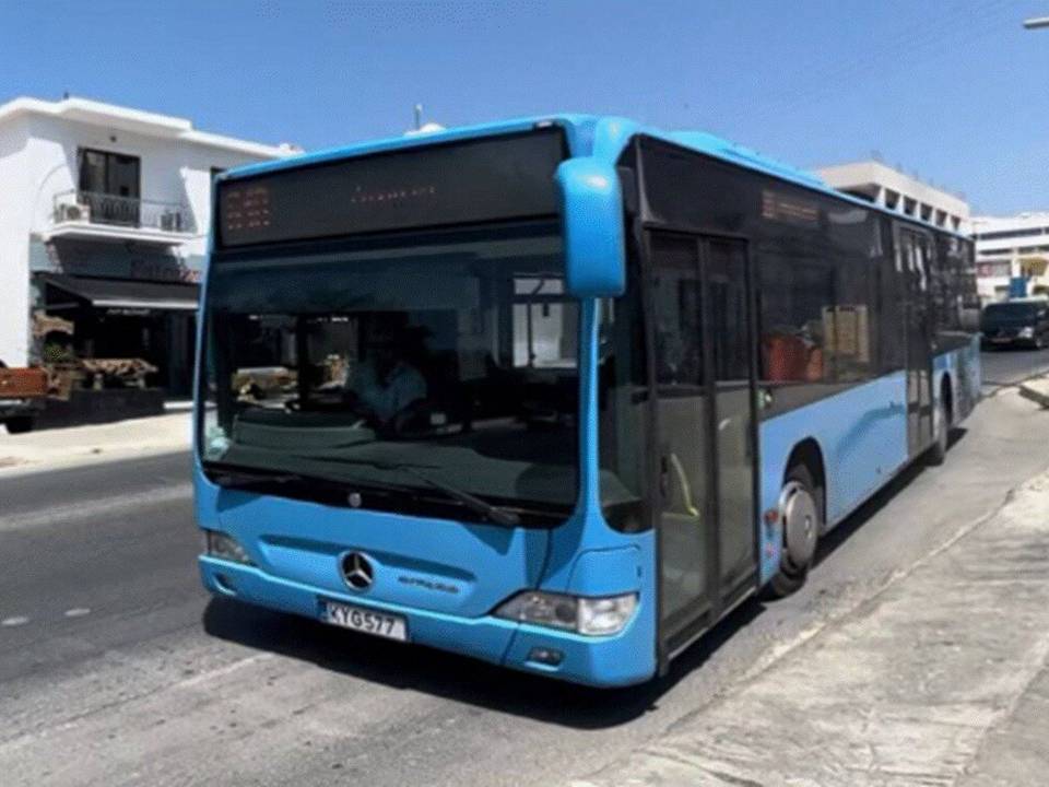 Cyprus Blue Bus